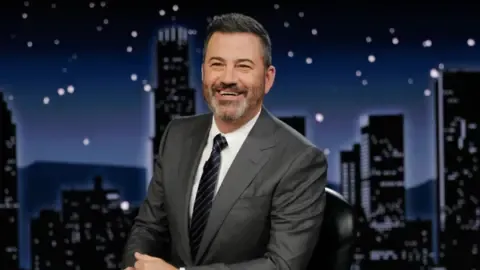 Jimmy Kimmel for now taken off broadcast following controversial remarks regarding right-wing commentator Charlie Kirk